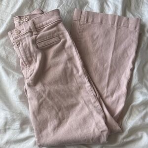Levi’s Ribcage Wide Leg Crop in Pink